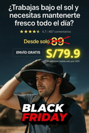 SOMBRERO SOLAR VENTILADO