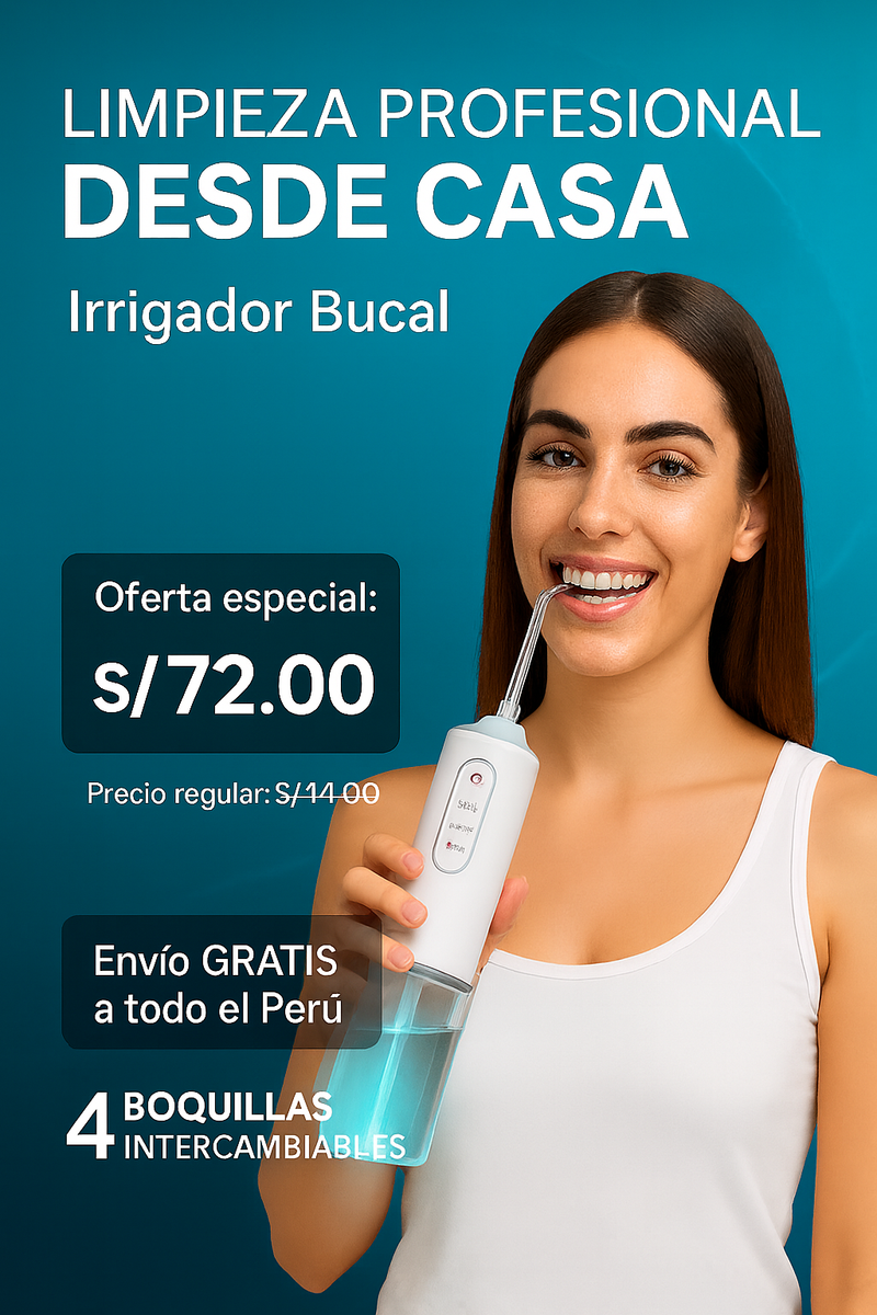 IRRIGADOR BUCAL