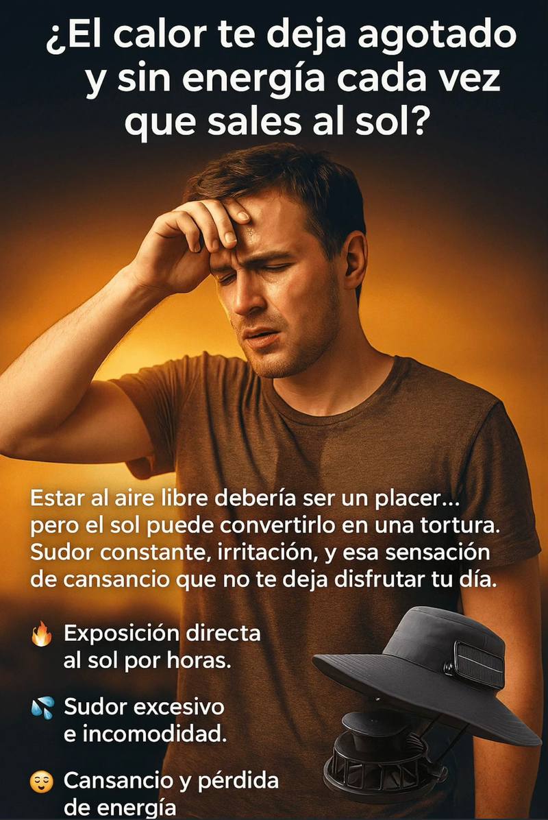 SOMBRERO SOLAR VENTILADO