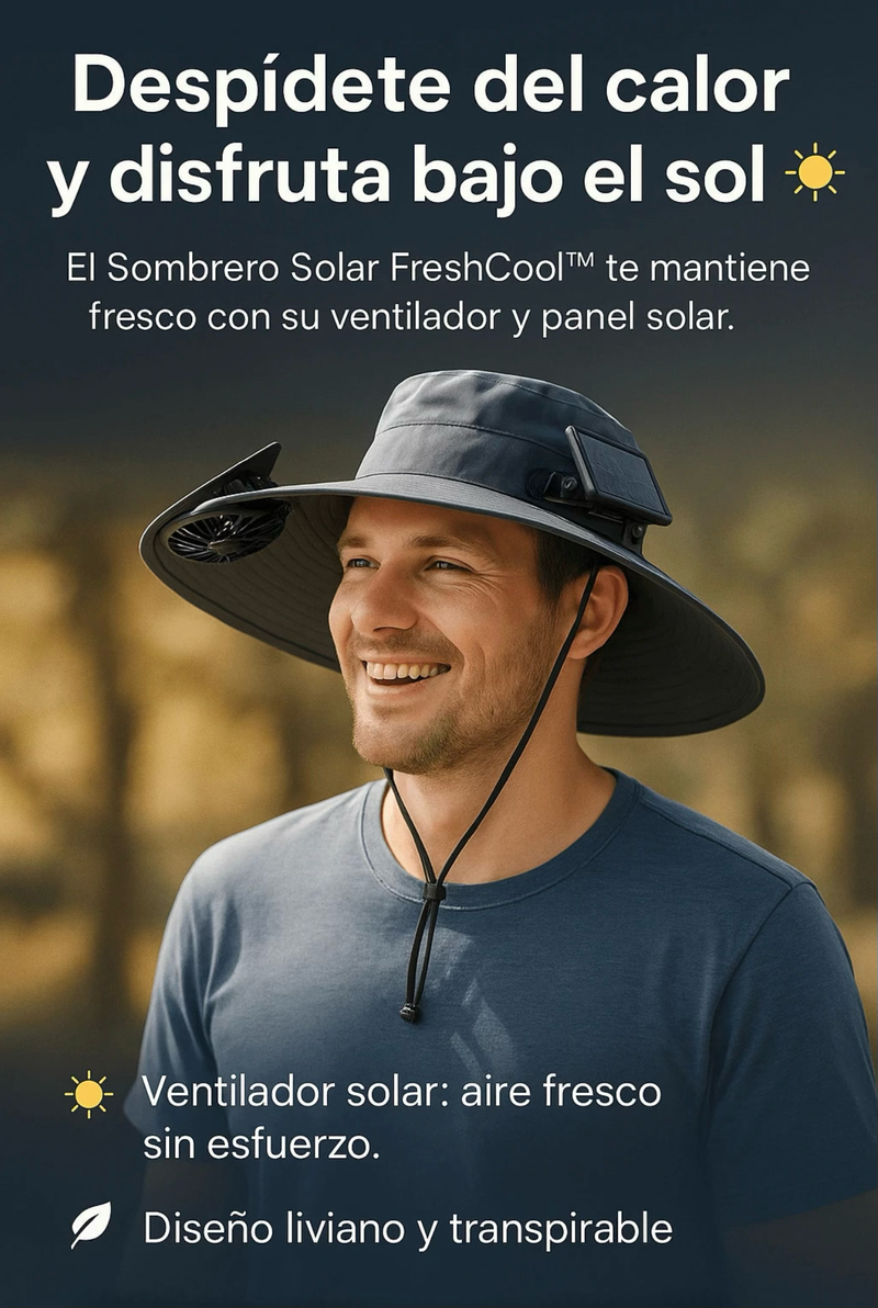 SOMBRERO SOLAR VENTILADO