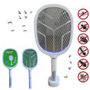 RAQUETA ELÉCTRICA MATA ZANCUDOS 2 En 1 RECARGABLE